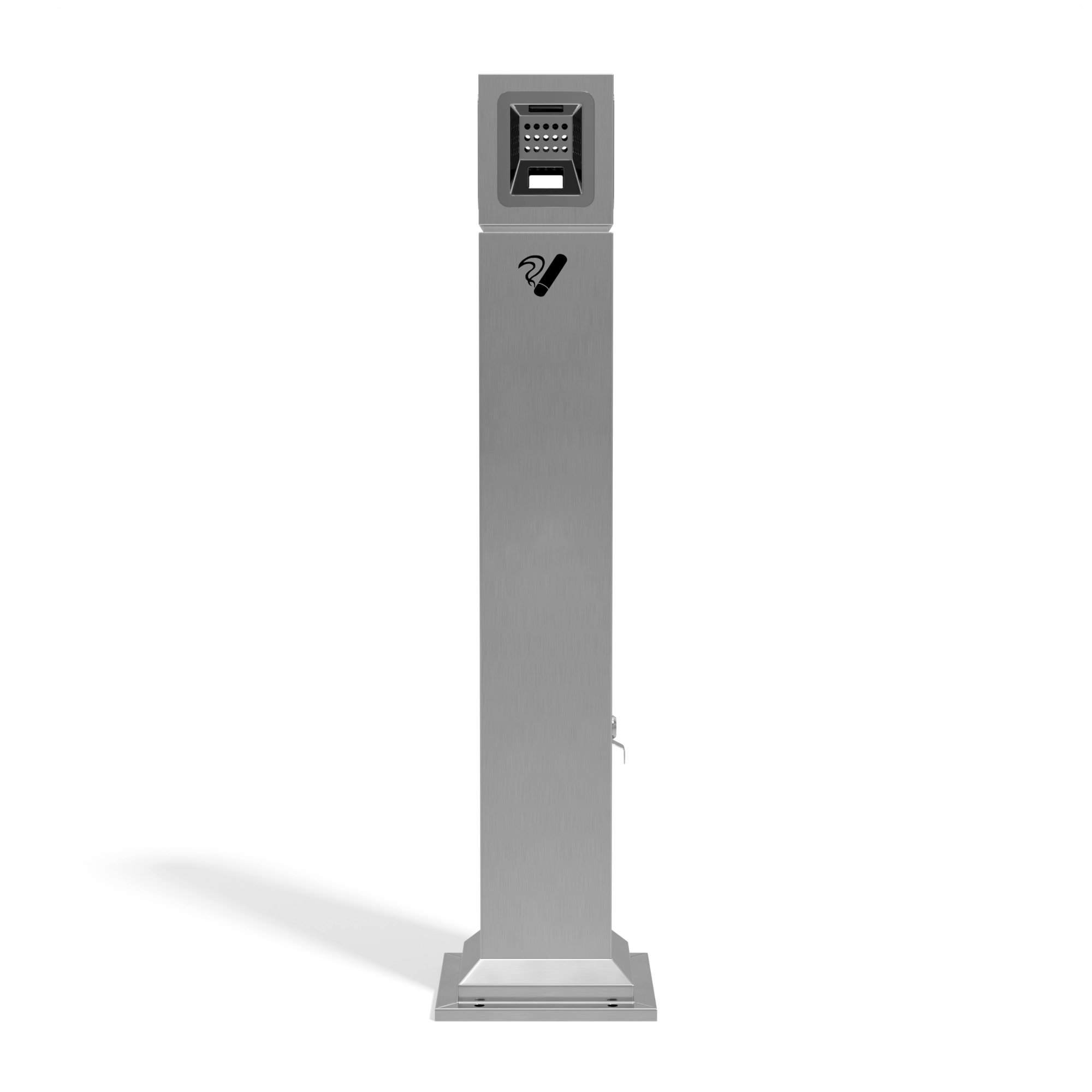 Cendrier colonne extérieur à poser au sol en Acier inoxydable – Image 34